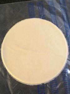 selbstgemachte Weizentortilla