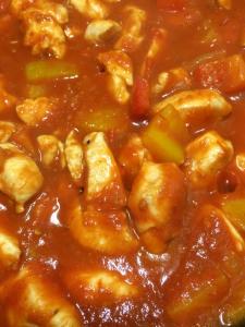 Huhn mit Tomaten