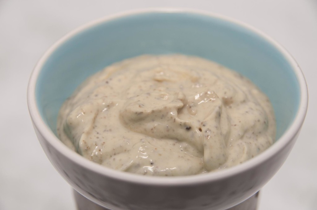 Tapenadencreme mit Mayonaise