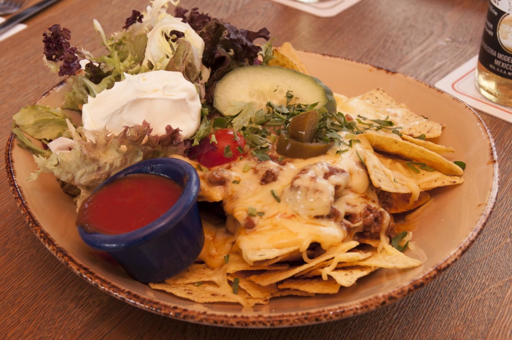 Nachos mit Käse