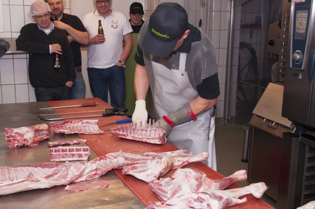 Zerlegekurs Lamm Chops