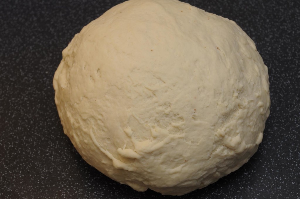 Pizzateig vor der Teigruhe