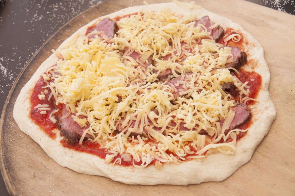 Flank Steak Pizza