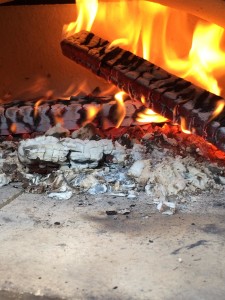 Flammen Holzbackofen Ramster