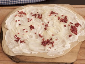 Flammkuchen Elsässer Art