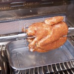 Brathuhn von der Rotisserie