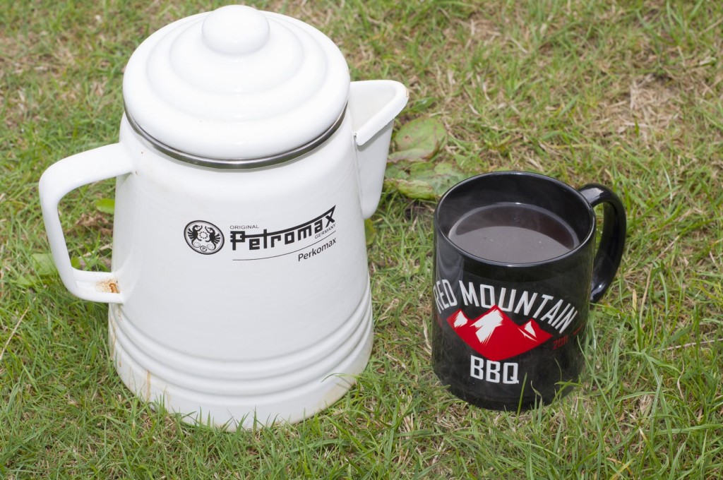 Petromax Kaffee fertig