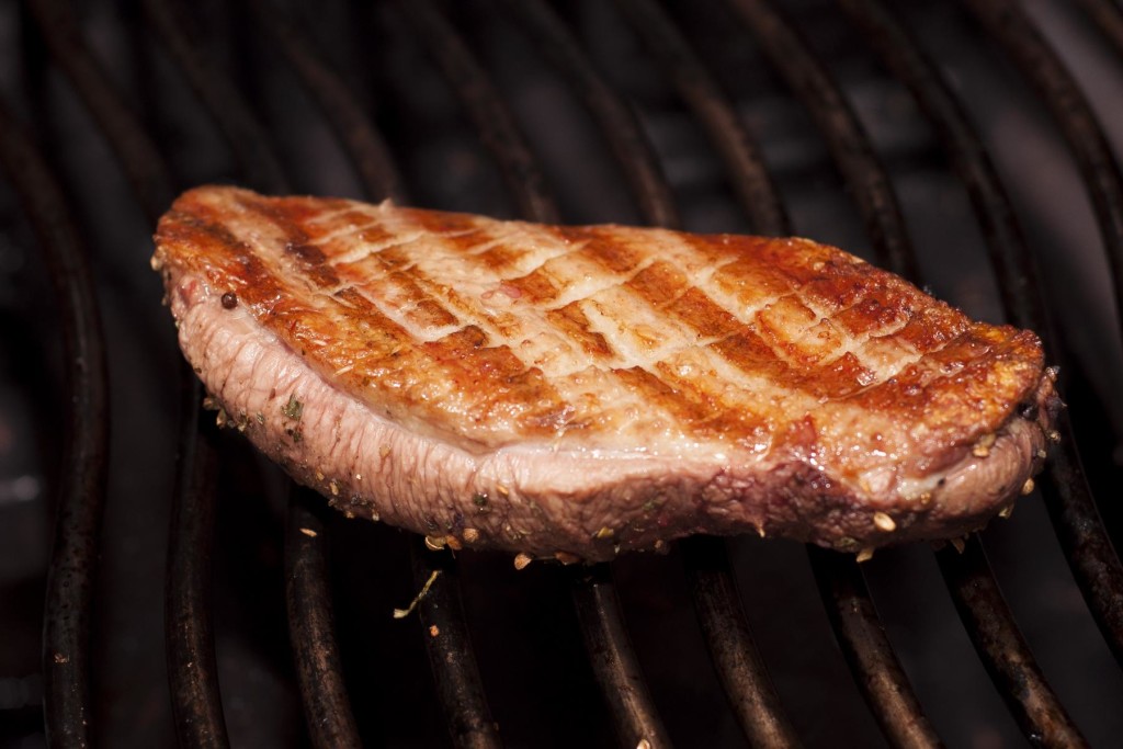Redmountain-BBQ gegrillte Entenbrust