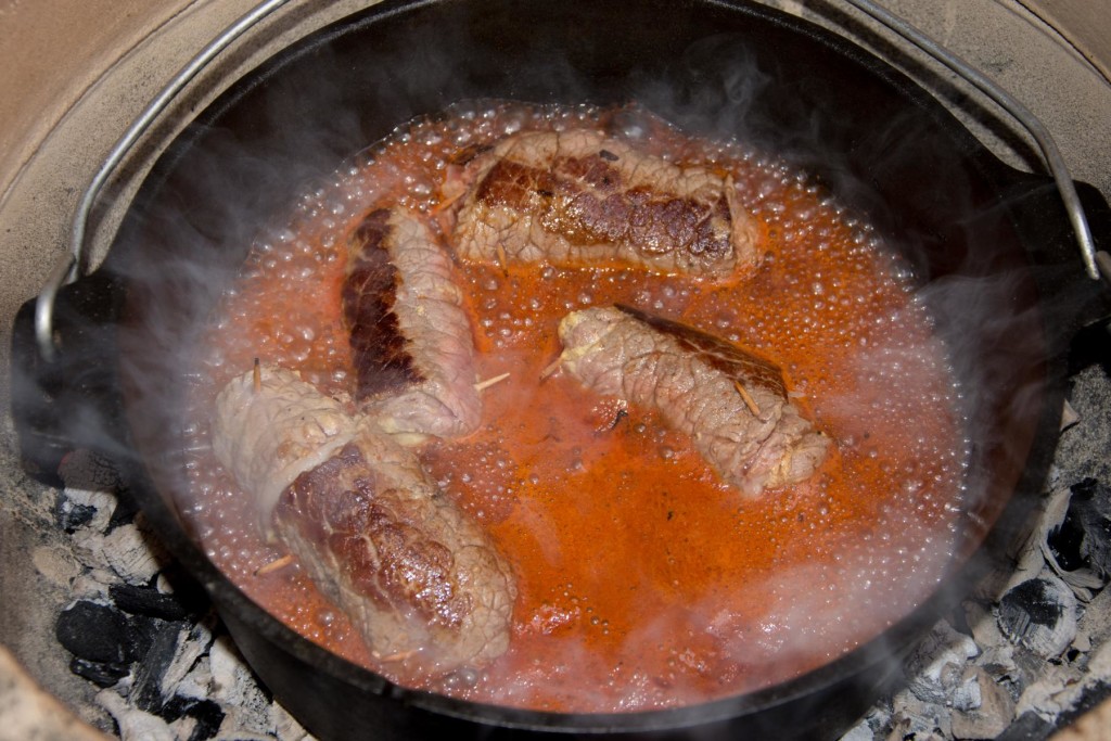 Redmountain BBQ Rouladen mit Soße