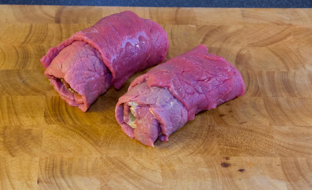 Redmountain BBQ Rouladen vorbereitet