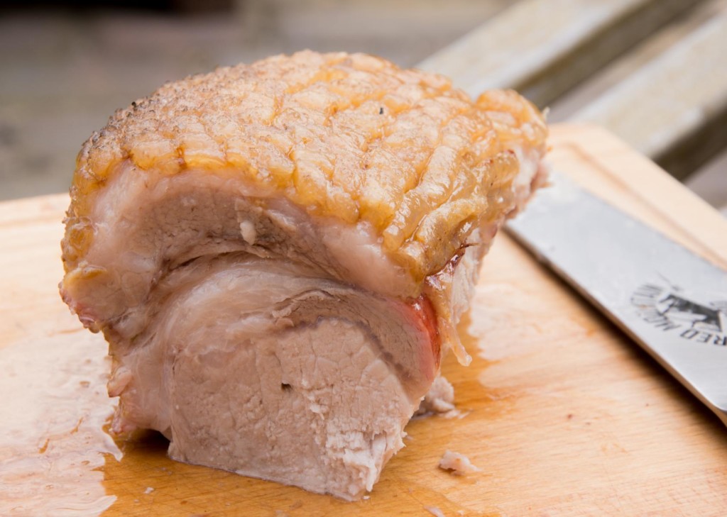 Redmountain BBQ Stauferico Karree - Pork loin Anschnitt