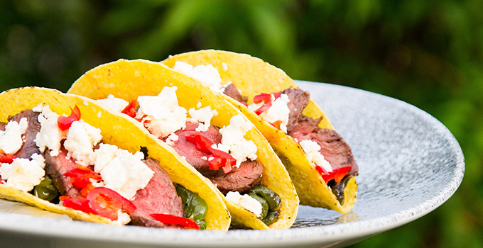 Redmountain BBQ Grillkurse Erkelenz Tacos mit Hanging Tender Header