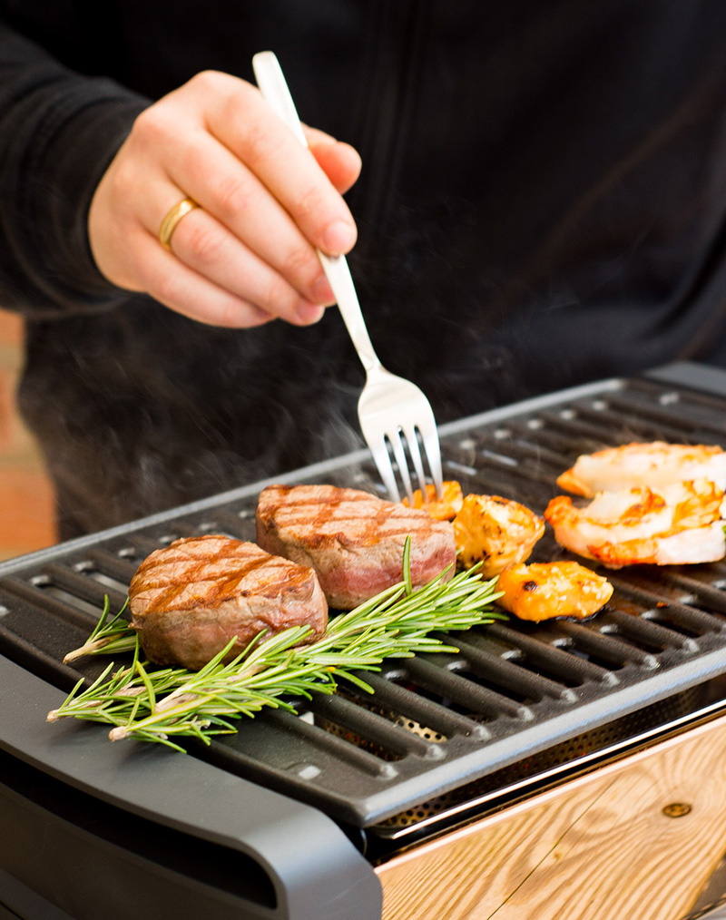 Redmountain BBQ Grillkurse Erkelenz Enders Aurora Tischgrill indirekt grillen