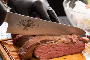 Redmountain BBQ Grillkurse Erkelenz smoked Chili con Carne mit Prime Rib Steak prime rib steak in würfel schneiden