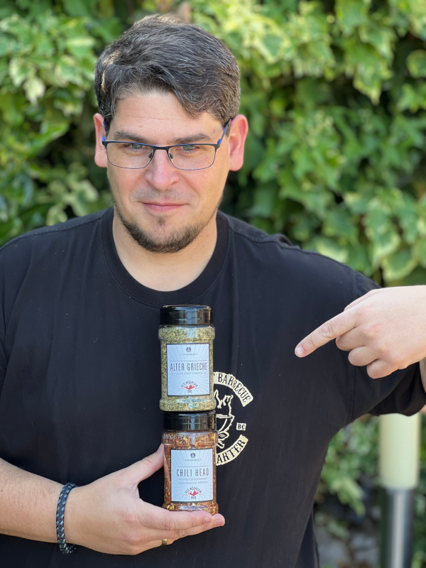 Redmountain BBQ Erkelenz Grillkurse Alter Grieche Gewürzmischung Bifteki Cevapcici Souvlaki